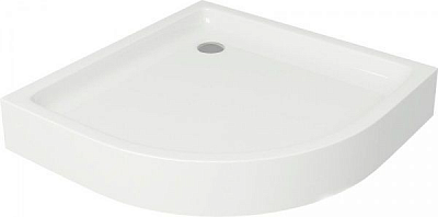 Поддон душевой Ravak Merida 90 ST R-550 + сифон Basik 90 chrome